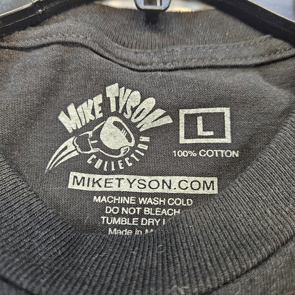 Official Brand MIKE TYSON Collection RAP TEE Style Boxing Graphic T-Shirt Mens L - Picture 5 of 6